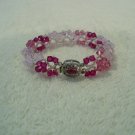 Swarovski Fuschia Everlasting Love Bracelet