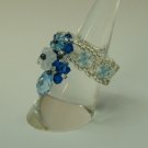 Tear Drop Crown Pearl of Blue Ocean Ring