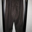 FENDI JEANS BROWN DESIGNER ITALY SIZE SMALL