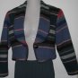 Circle T Blanket Bolero Style Western Jacket Misses Size Small