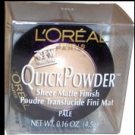 (4) L'oreal PALE Quick Powder Loreal QuickPowder Sheer Matte Finish