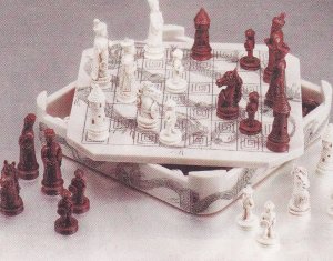 MANDARIN MILITARY CHESS SET