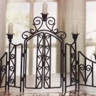SCROLLWORK CANDLEHOLDER SCREEN