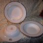 Mikasa CAMEO GOLD Rimmed Soup Bowl HK302, Set of 2