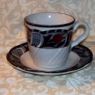 Noritake 8683 Tulip Ridge Cup and Saucer