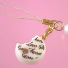 love sweet choco cell strap