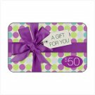 $50 GIFT CARD