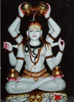 Marble Shiva Statue