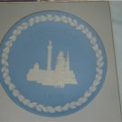 Wedgwood Jasper Christmas Plate 1970 Trafalgar Square