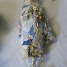 ORIGINALS FOLK ART DOLL ....SADIE SWATHED in VINTAGE