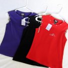 Choppers For Chics Shoulder Chain Tank Top Red Purple or Black only 15.99 Choose Size