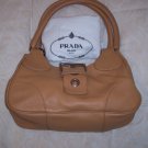 Prada handbag BR0826 Beige 100% Authentic NWT & dustbag