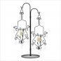 CRYSTAL DROP CANDLEHOLDER