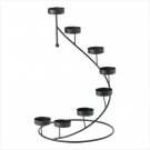 METAL SPIRAL CANDLEHOLDER
