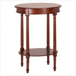 OVAL CONSOLE TABLE