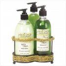 MINT AND SAGE BATH SET