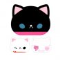 Black and White Kitty Die-cut Memo Pad