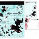 Crux Alice in Wonderland "Magic Wonder Girl" Small Memo Pad