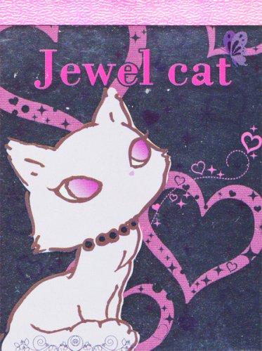 San-X Jewel Cat "Hearts" Small Memo Pad