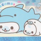 San-X Mamegoma Marine Little Seals "Dolphin" Small Memo Pad
