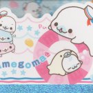 San-X Mamegoma Marine Little Seals "Sailor" Small Memo Pad