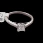 .50ct Women's Princess Cut 14kt White Gold Diamond Ring