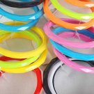 3pcs Bangle Acrylic 3" Wide W Dialmond CutColor Asst/DZ/DZ 6 Color Asst/DZ