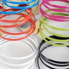 Bracelet 4pcs Metal Bangle Epoxy 6 Color Asst/DZ 6 Color asst