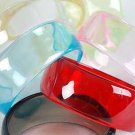 Bangle Transparent 3" Wide 7 Color Asst/DZ 3"x1" Wide,7 Color Asst