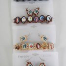 Bracelet & Earrings Religious,Stretch/DZ ** New Arrival** Nastural wood Colors,choose shape