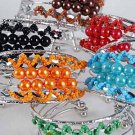 Bracelet Bangle Color Pearl W Beads Asst/dz ** New Arrival** 6 Color Asst