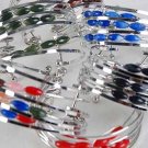 Bracelet Bangle Ovel Solid Marble Color Asst/DZ ** New Arrival** 6 Color Asst