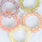 Bracelet Lucite Trancesmarble Look/DZ **stretch** Color Asst