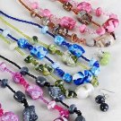 Necklace Set Marble Black W Beads'/DZ **NEW**6 Color Asst