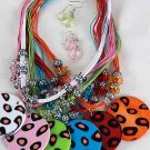 Necklace Sets Animal Print W Circle Disk/DZ ** New Arrival** Color Asst