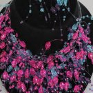 Necklace Sets Lucite w Ovel Beads/DZ *8color asst