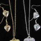 Necklace Sets Puff Heart/DZ **New Arrival** Tiffany Look Like