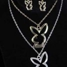 Necklace Sets Rabbit Cast/DZ ** New Arrival** Choose Gold or Silver Finish