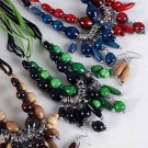 Necklace Sets Wood Color Asst/DZ **NEW** Color Asst