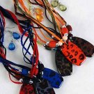 Necklace Sets Wooden Bead W Animal Pandent/DZ ** New Arrival** 6 Color Asst