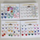 Earring 12pr Color studs/Dz **HOT**choose colors