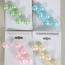 Earrings 3Per ABS Pearls 12mm/DZ **HOT** Good quaility