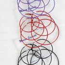 Earrings 3per Large Color Hoops 7 8 9cm Mix Size/DZ 7cm 8cm 9cm Mix Size,6 Color Asst