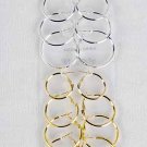 Earrings 4per Hoop W Lobster Catch/DZ ** New Arrival**Gold or Silver