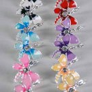 Earrings Dragonfly Epoxy W Rhinestone/DZ ** New Arrival** Color Asst,French Post