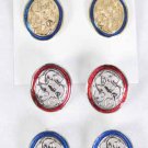 Earrings Initial Ovel Epoxy Post/DZ ** Special Promation** Choose Colors