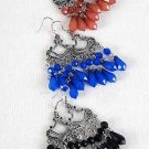 Earrings With Chandlair Victorian Look/DZ **NEW**6 Color Asst,Antique Finish
