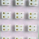 Piercing Stud Star Shape/DZ ** New Arrival** Star Shape,Choose Gold Or Silver