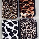 Coin Purse Animal Faux Asst Patterns 4''x4.5''/DZ Asst Print-Top SELLER