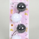 Ball Pony 40mm 2ct BKWhite/DZ BKWhite24 Dz*TOP SELLER